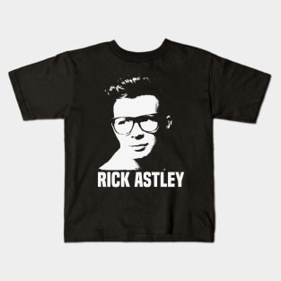 Rick Astley Silhouette - Fanmade Kids T-Shirt